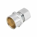 American Imaginations 0.5 in. x 0.375 in. Round Compression Adapter in Modern Style AI-38686